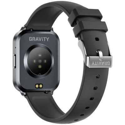 15. Smartwatch Gravity Schwarzes Armband + Armband GT44-5