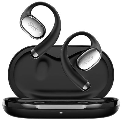 3. OWS QCY Crossky R70 LDAC IPX5 Kopfhörer mit Ohrhaken – Schwarz