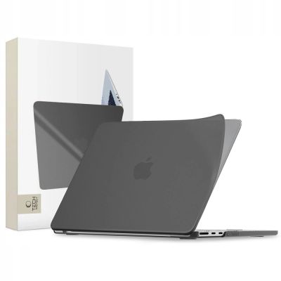 8. Tech-Protect Softshell-Schutzhülle für MacBook Air 15 2023 / 2024 / 2025 / 2026 – Mattschwarz