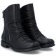 10. Rieker 74853-00 Wasserdichte schwarze Leder-Ankle-Boots für Damen