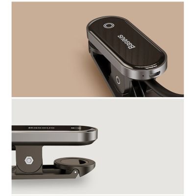 22. Baseus Mini-LED-Lampe mit Clip grau (DGRAD-0G)