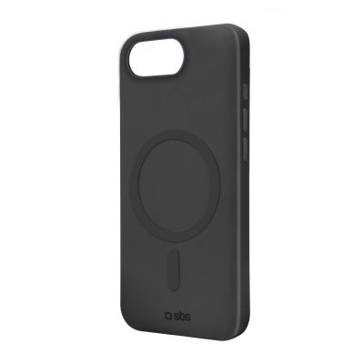 SBS Instinct Mag Case für iPhone 16e / 17e, kompatibel mit MagSafe – Schwarz