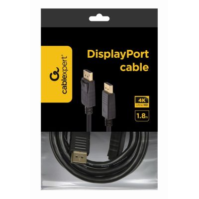 3. GEMBIRD CC-DP2-6 Kabel (DisplayPort M - DisplayPort M; 1,8 m; schwarz)
