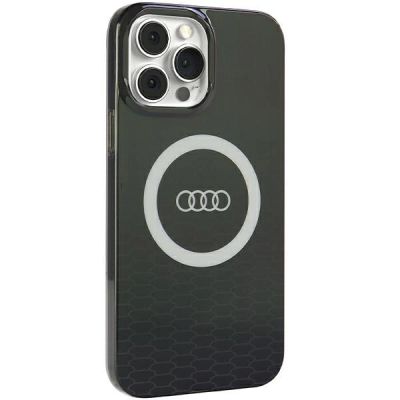 6. Audi IML Big Logo MagSafe Hülle für iPhone 13 Pro / 13 - Schwarz