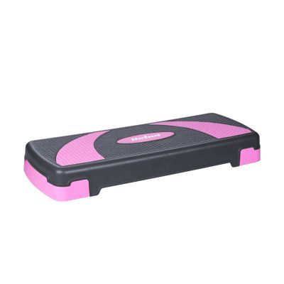 4. Aerobic- und Fitness-Step REBEL ACTIVE RBA-3225-PU, 3 Stufen, grau-violett