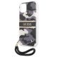 6. Guess GUHCP13MKCABBK iPhone 13 6.1" schwarz/schwarz Hardcase Camo Strap Collection