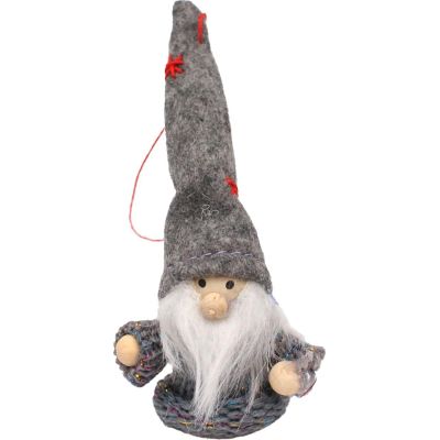 6. Anhänger „Grey Lephobe Bauble“, 11 cm