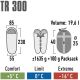3. High Peak TR 300 Schlafsack 23061