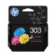 30. HP 303 Tinte Cyan/Magenta/Gelb