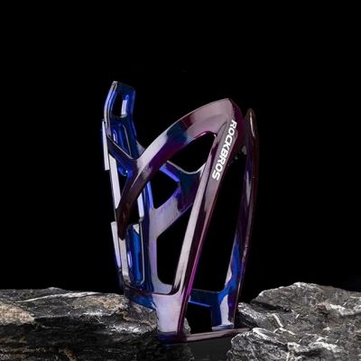 7. Rockbros FK338 Fahrrad-Flaschenhalter – blau-violett