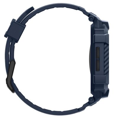 4. Spigen Rugged Armor Pro Armband für Apple Watch 42 mm – Marineblau