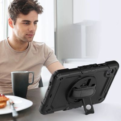4. Tech-Protect Solid360 Hülle für Samsung Galaxy Tab A9+ 11.0 X210 / X215 / X216 – Schwarz