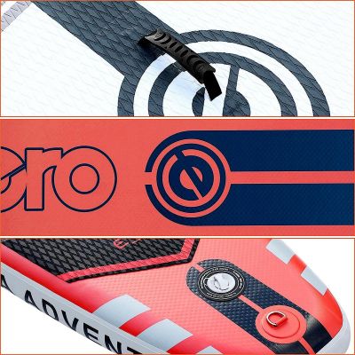 16. SET - SUP-BOARD 150KG AUFBLASBAR ENERO 320x81x15CM SHARK