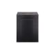 29. DYNAmic 19" 16U Wand-Netzwerkschrank 600x600 mm, Glastür, schwarz, ungeteilt, montiert, 60 kg