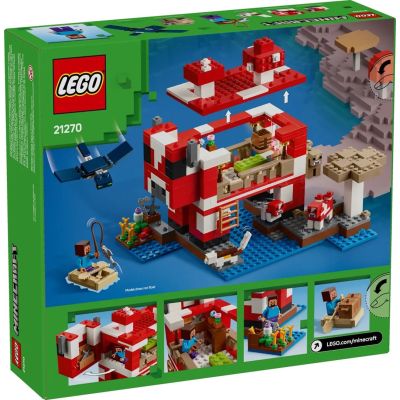 2. LEGO MINECRAFT 21270 Pilz-Kuhhaus