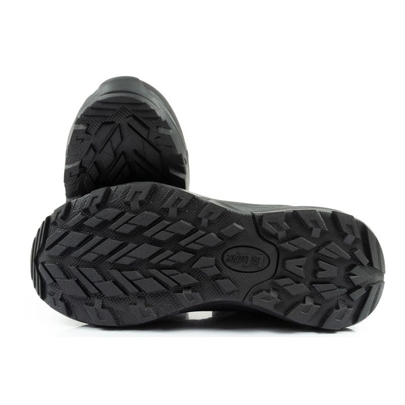 9. Lee Cooper Damen Winter-Wandersportschuhe, isoliert, schwarz, Öko-Leder