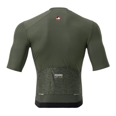 3. Rockbros 15220004002 ROAD TO SKY Herren-Radtrikot Kurzarm S - Grün
