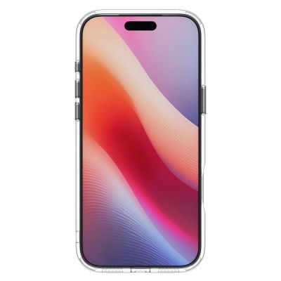 3. Spigen Ultra Hybrid "S" MagSafe Case für iPhone 17 Pro - Klar und Weiß