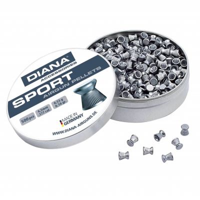 3. 4,5 mm Diana Sport Shot 500 Stück