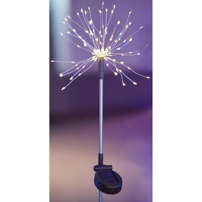 31. Solarlampe Löwenzahnbaum Feuerwerk 80cm 90 LED