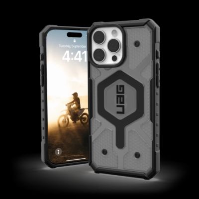 3. UAG Pathfinder Clear Magsafe Hülle für iPhone 16 Pro Max – durchscheinend