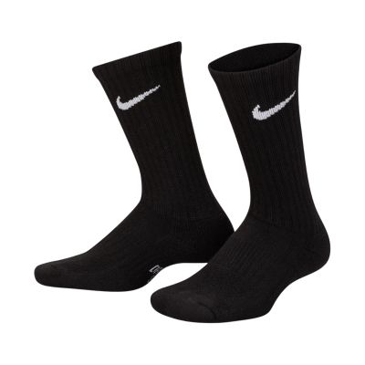 2. Nike Everyday Cush Crew Kindersocken 6 Paar Schwarz SX6910 010
