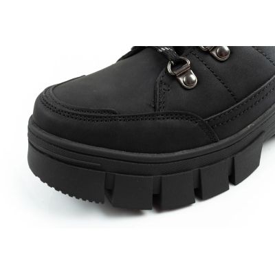 6. Lee Cooper Damen Winter Wandersportschuhe, isoliert, schwarz, hoch