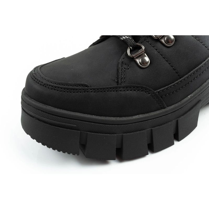 6. Lee Cooper Damen Winter Wandersportschuhe, isoliert, schwarz, hoch