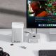 7. Orico MiniTower Dockingstation mit Festplatteneinschüben für bis zu 56 TB – Silber