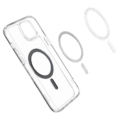 12. Spigen Ultra Hybrid MagSafe Hülle für iPhone 15 Plus – Carbon