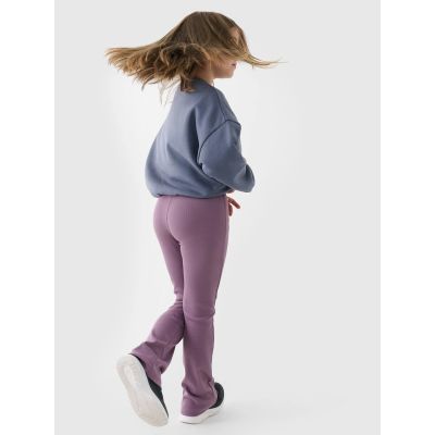 4. Mädchen-Sweatshirt ohne Kapuze, 4F 4FJRSS24TSWSF1331-32S