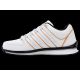 5. K-swiss RINZLER WEISS/ORANGE POPPY/SCHWARZ-M Sneakers (01235-185-M)