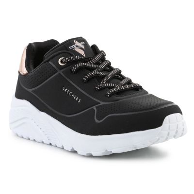 6. Skechers Uno Lite Metallic Mode Jr 310384L-BLK Schuhe