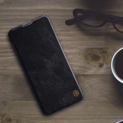 19. Nillkin Qin Case Hülle für Xiaomi Redmi Note 11 Pro+ (China) / Redmi Note 11 Pro (China) / Mi11i HyperCharge Kameraschutz Holster Cover Flip Case Schwarz