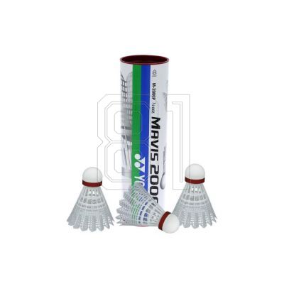 2. Yonex Mavis 2000 M-2000 Badminton-Federball