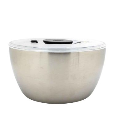 OXO 1071497 Salattrockner Edelstahlknopf