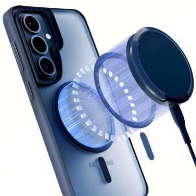 2. 3mk Satin Armor MagCase für Samsung Galaxy S26 - Transparent Schwarz