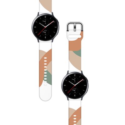 2. Strap Moro für Samsung Galaxy Watch 45 / 46 / 47 mm Silikonarmband Uhrenarmband - Muster 3