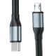 4. 3mk Hyper Cable N-SERIES USB-C / Micro-USB 3m QC 3.0 5V/2A 10W - schwarz