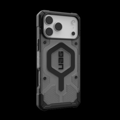 2. UAG Pathfinder Clear MagSafe Case für iPhone 17 Pro Max - Grau/Schwarz