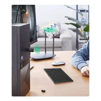 13. Ugreen Dual-Band-Adapter externe USB-Netzwerkkarte - WiFi 11ac AC650 schwarz (CM448)