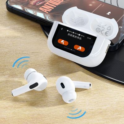 8. Dudao U19 In-Ear TWS kabelloser Bluetooth 5.3 Kopfhörer mit LED-Anzeige – Weiß