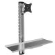 Techly ICA-PLW 01 Monitorhalterung/Ständer 68,6 cm (27") Wandmontage Silber
