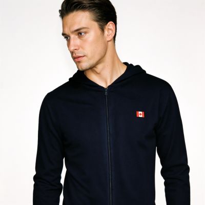 5. Canadian Peak FELINOODEAK RM NAVY MEN 246 Sweatshirt mit Reißverschluss (RBMWY9296H/CP-MARINE)