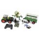 7. Amewi RC-Traktor mit XL-Zubehörpaket LiIon 500mAh grün/6+