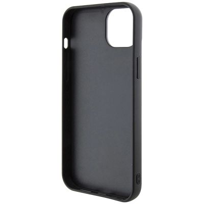 7. Ferrari FEHCP15MRDUK iPhone 15 Plus 6,7" schwarz/schwarzes Hardcase mit gestepptem Metalllogo