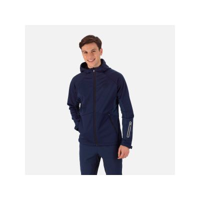 3. ROSSIGNOL Softshell Hoodie Jacke Jkt Marineblau