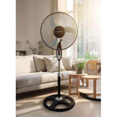 6. Esperanza TYPHOON EHF002KE Standventilator (schwarz)