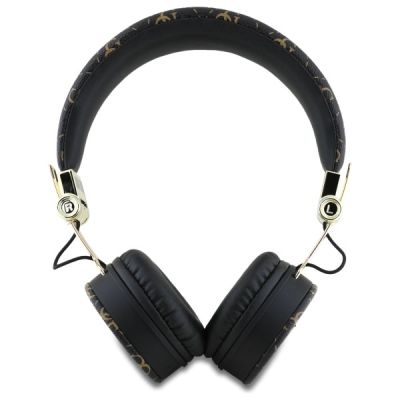 3. Guess Bluetooth-On-Ear-Kopfhörer ENC GUBH70E4PTMK schwarz/schwarz 4G Triangle Round Shape
