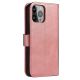 4. Magnethülle für Samsung S24 Ultra mit Klappe und Geldbörse – rosa